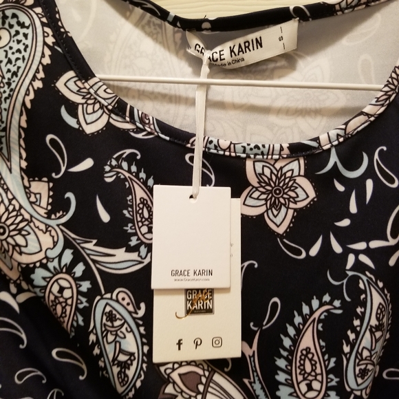 Maternity side tie dress - Picture 5 of 5